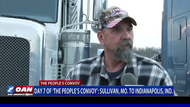 Day 7 Of The People's Convoy: Sullivan Mo. To Indianapolis Ind.