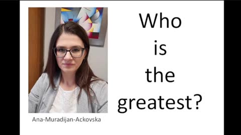 Who is the greatest?