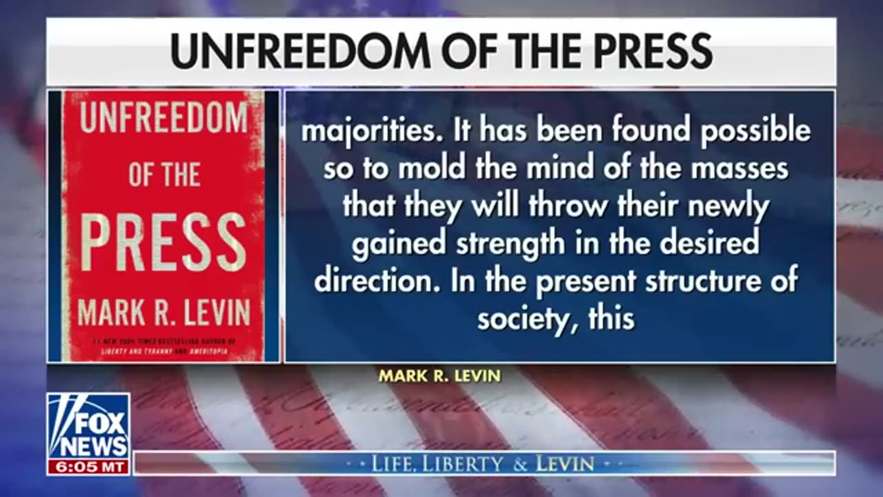 Mark Levin- America can't afford any more media-installed reprobates