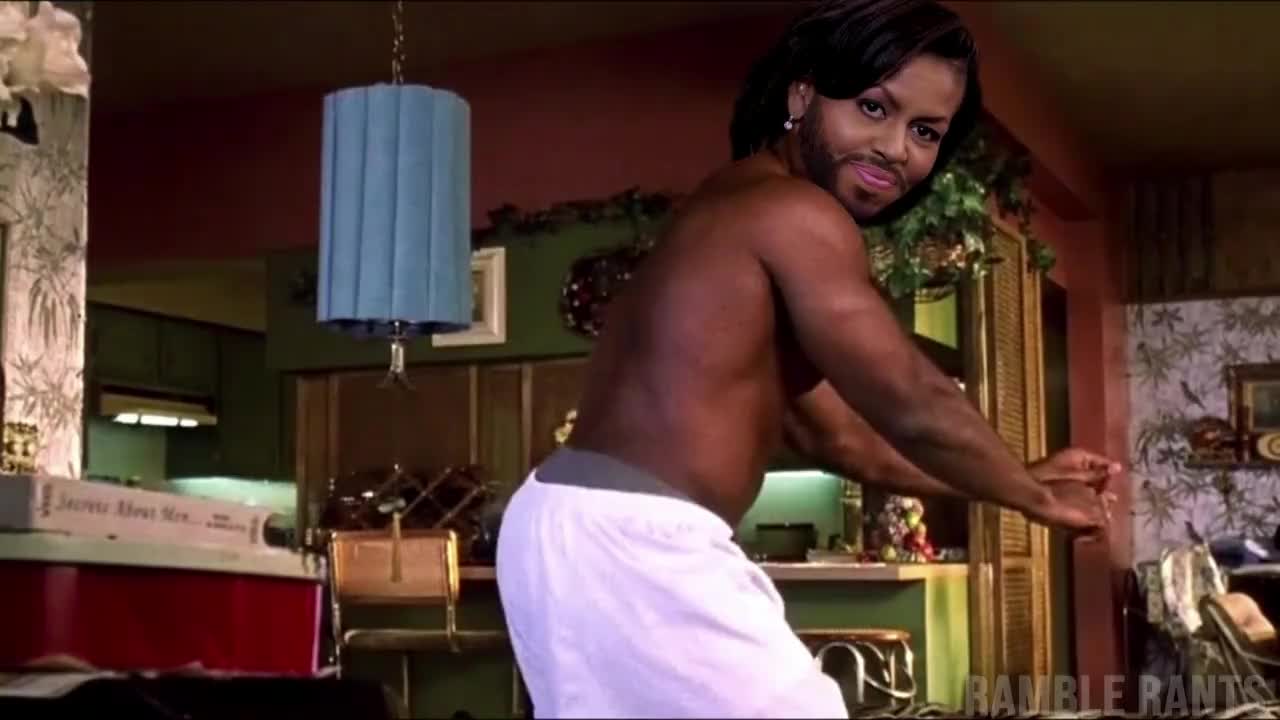 Michelle Obama Has A Dick