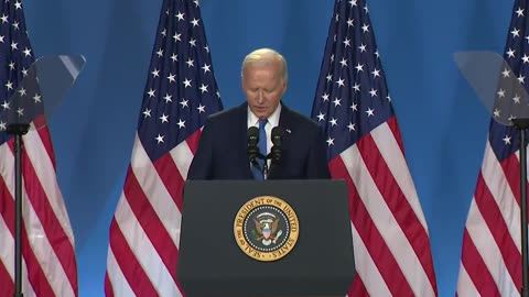 Joe Biden sounds drunk. Jill Biden should be in prison for elder abuse.