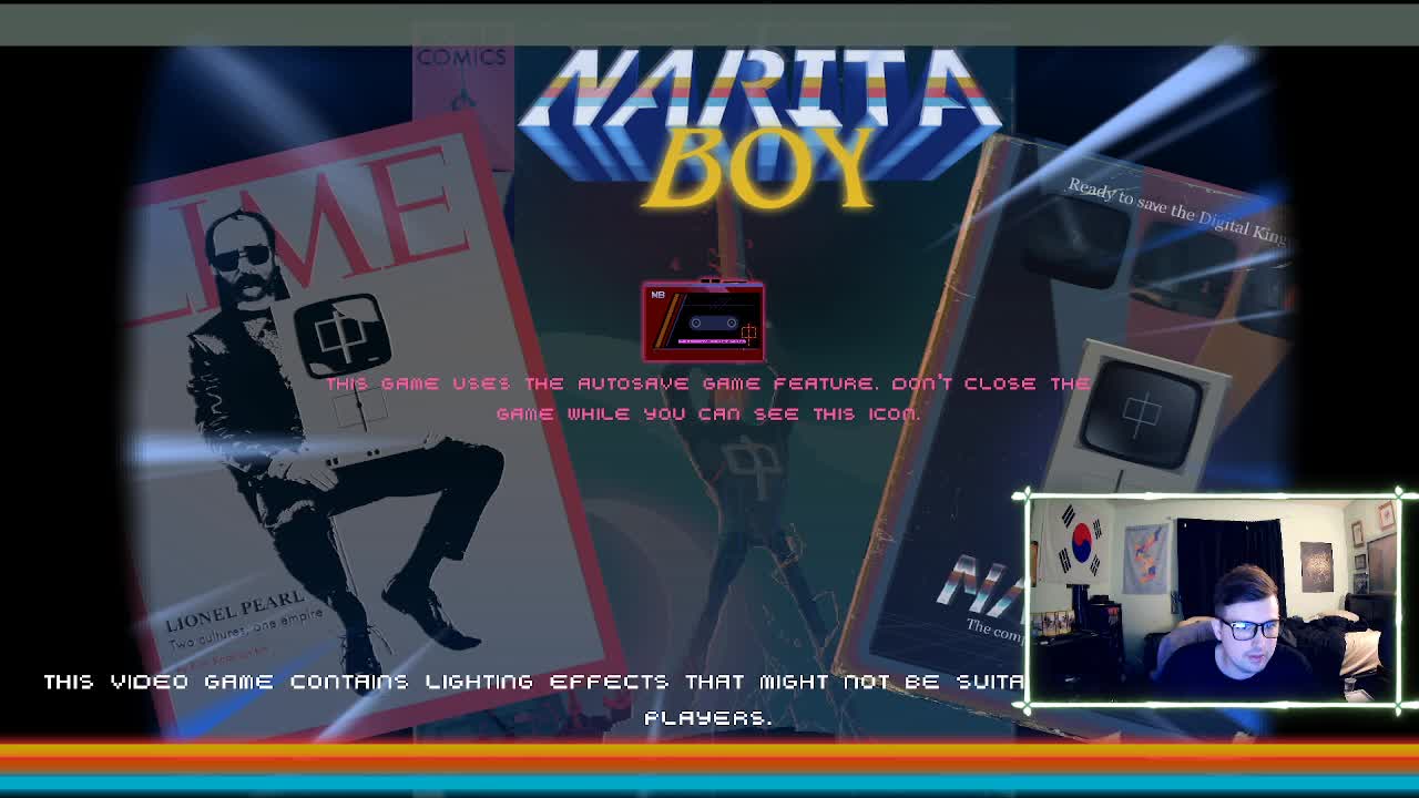 Narita Boy! Second Stream!