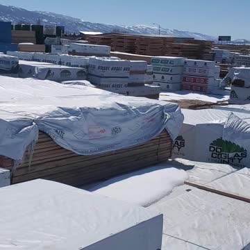 How much wood do you need to build a building