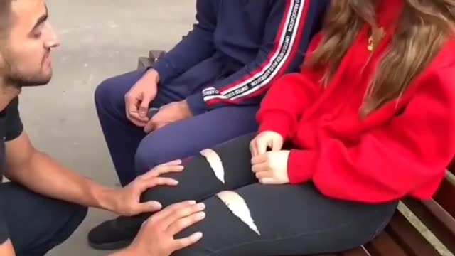 Prank Video.. A Boy Prank With Girl