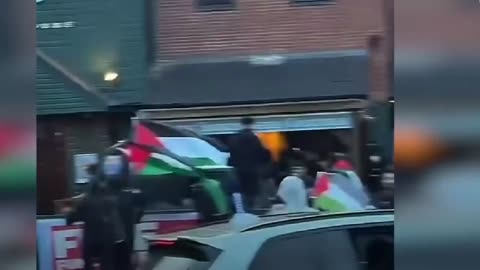 #racist, #riots, Muslim Defense League in Birmingham, where