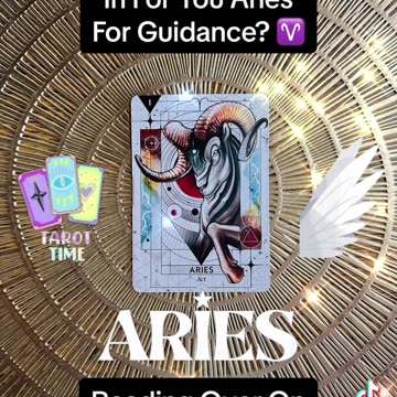 Angel Guidance For Aries♈️😇🪽