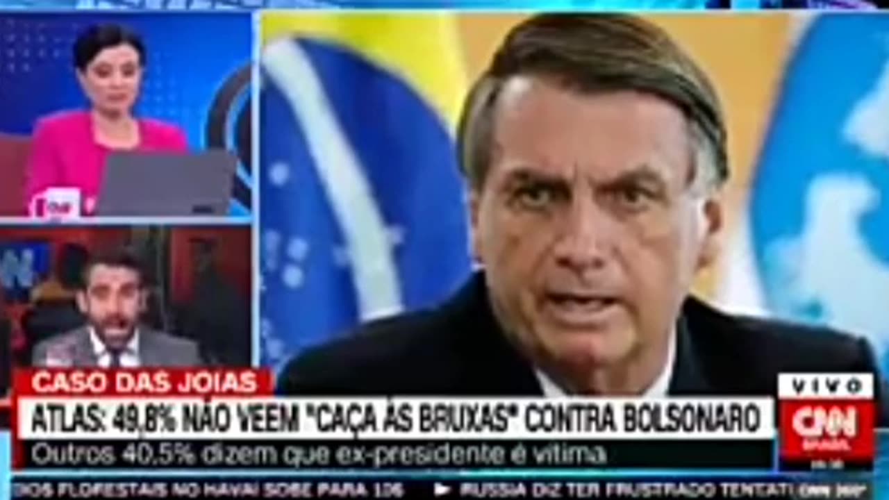 A imprensa em Desespero com BOLSONARO