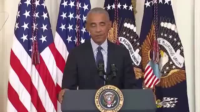 Obama Delivers BIZARRE Address, Praises President Biden For The Current State Of Things