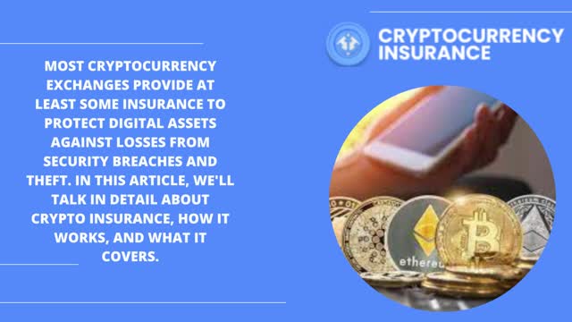 Cryptocurrency insurance policy-Cryptocurrencyinsurance