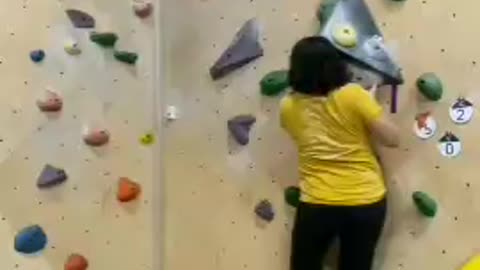 V3 Boulder at Our New Gym!