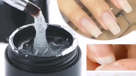 Cracked Repair Glue Nail Fiber Silk Extension Gel Fiberglass Poly UV Builder Gel Polish