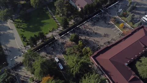 Митинг оппозиции в Сухуми