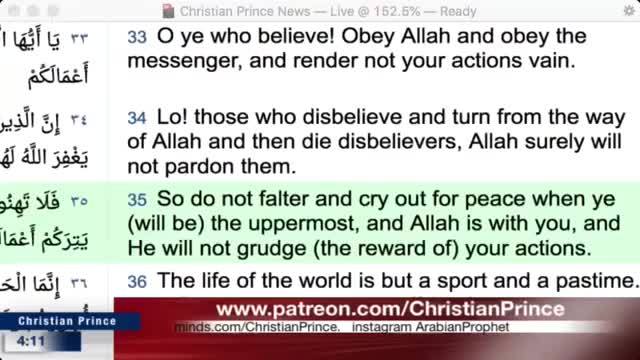 Christian Prince debates, "Is Al Lah Racist?!?