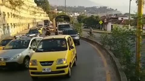 paro taxistas - Girón