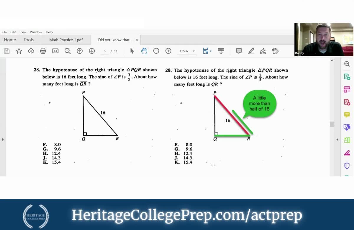 ACT Math: One of the most powerful tools in your arsenal