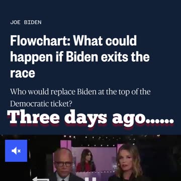 Biden gets dumped!