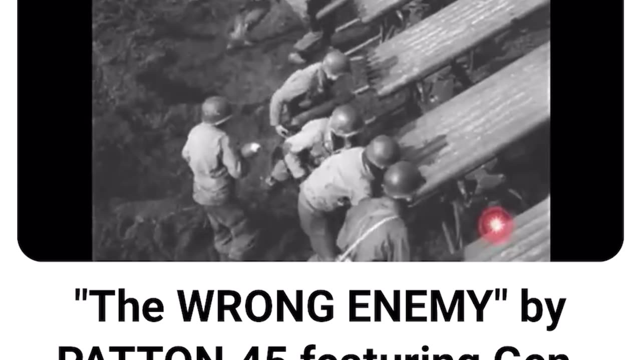 "The WRONG ENEMY" by PATTON.45 featuring Gen. George Patton Jr.