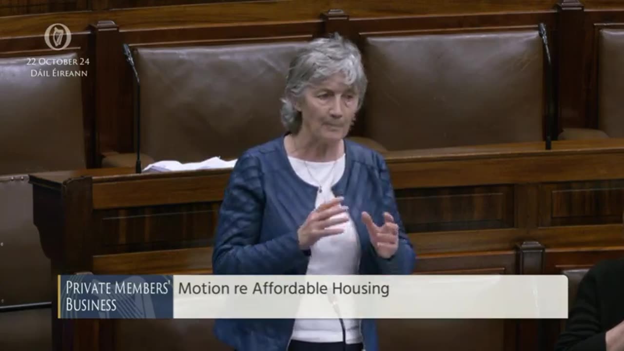 Catherine Connelly It is insulting to say that affordability is €500,000 or €400,000