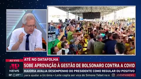 JovemPan #OsPingosNosIs Augusto Nunes: Farsa do Bolsonaro genocida caiu