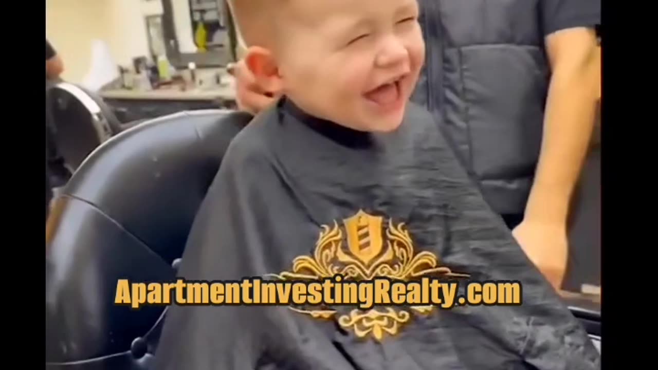 Hilarious First Haircut 💇🏼‍♂️