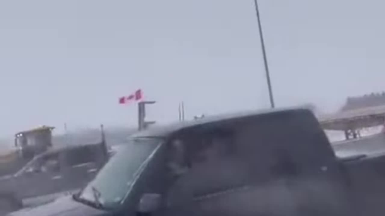 BOOM! Farmers Driving Tractors Break Through Police Barricades To Join Trucker Freedom Convoy