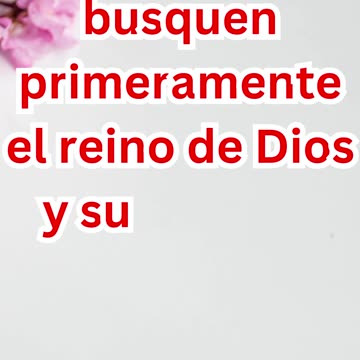 "La Búsqueda del Reino y Su Justicia" Mateo 6:33.#shortsvideo #shorts #youtubeshorts #youtube #yt
