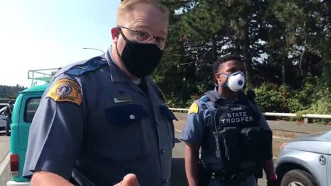 Seattle Police Arrest BLM Protesters Blocking Highway