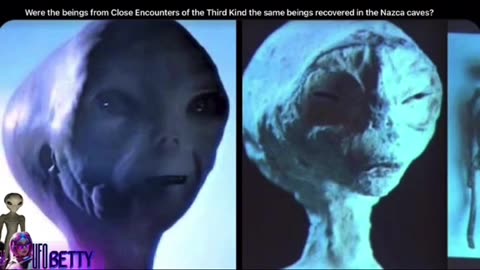 Are The Aliens from Close Encounters movie and the Nazca mummies the same Alien species?