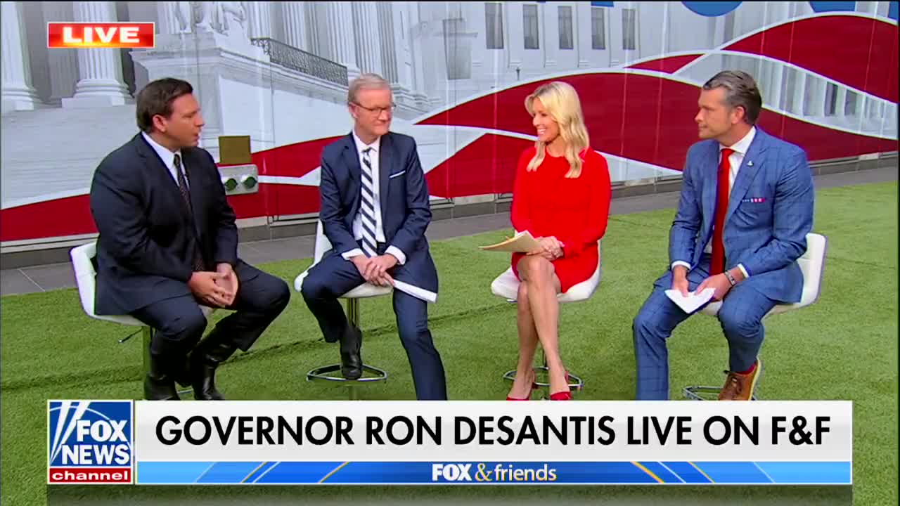 Gov. DeSantis: "Our school system is for educating kids, not indoctrinating kids."