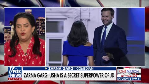 Usha Vance is 'brilliant': Comedian Zarna Garg