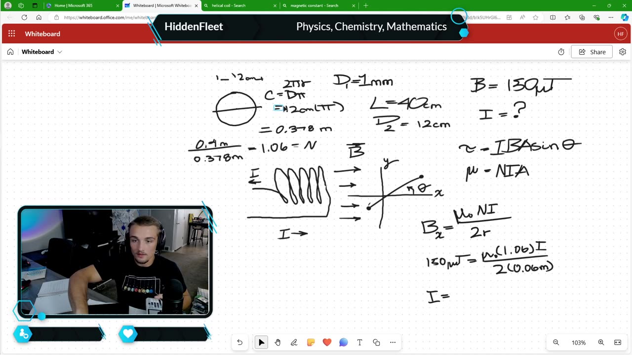 Challenging Physics - Magnetic force problem StreamT.002