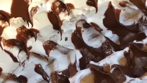 Chocolate waffle