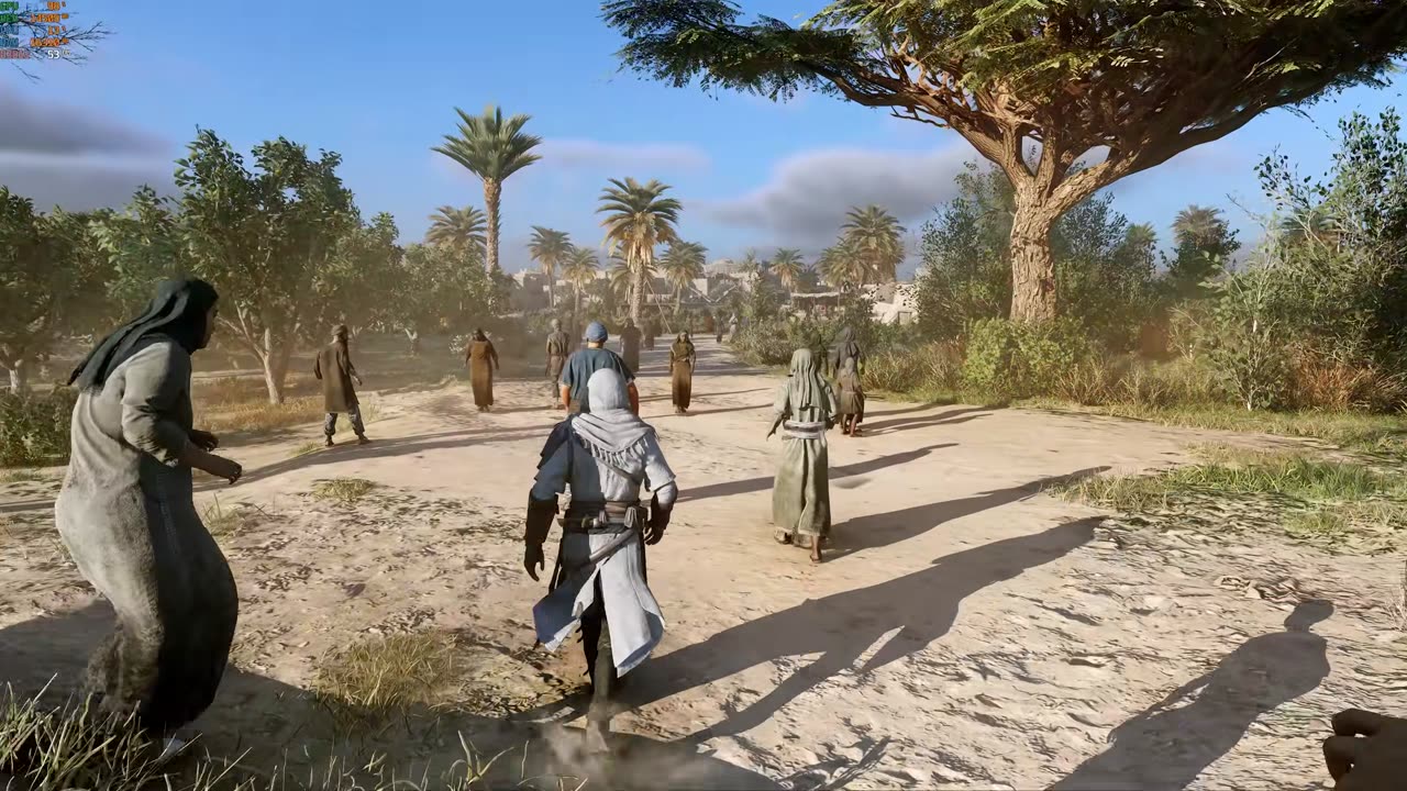 Assassin Creed Mirage GAMEPLAY -Extreme Settings Beyond limits RAYTRACING ULTRA GRAPHICS