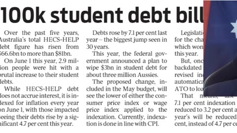 Surge in 100k student debt bills