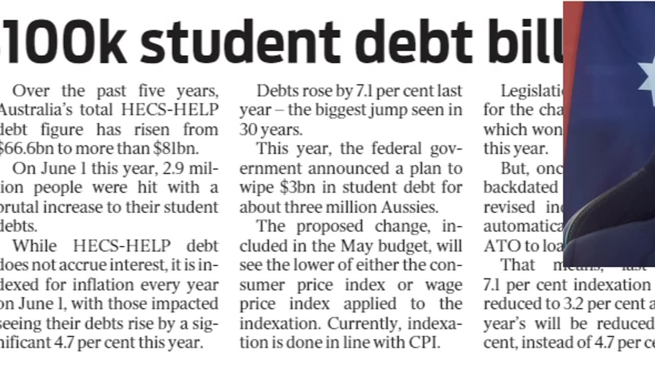 Surge in 100k student debt bills