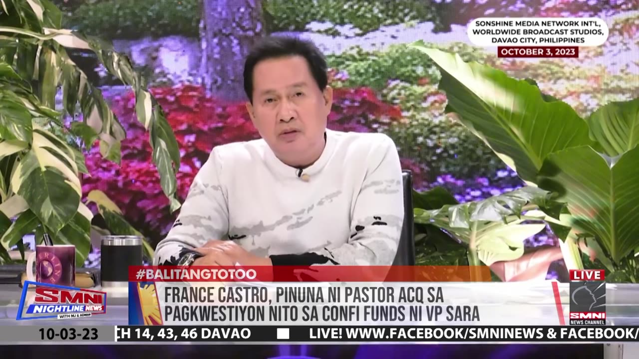 Pastor ACQ, ibinunyag kung bakit takot ang makakaliwang grupo sa confidential funds