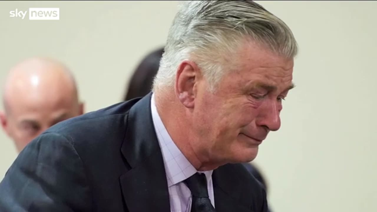 Alec Baldwin manslaughter case dismissed by judge SKY News