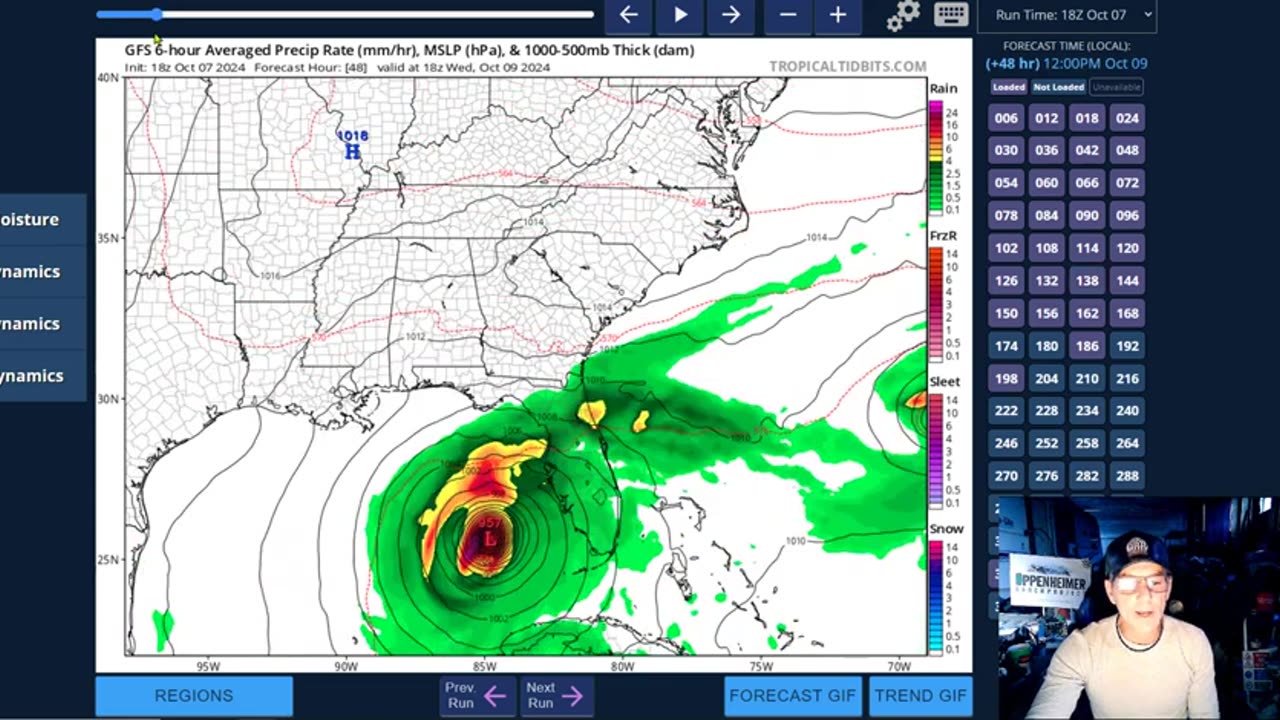 Hurricane Milton Is Cat5 As Florida Orders Evacuations - Solar Storm Ongoing - Sun Diving Comet A3