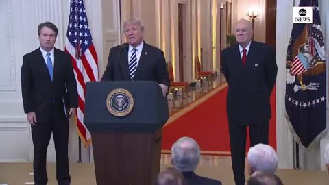 Trump apologizes to Kavanaugh and his family ahead of ceremonial swearing in