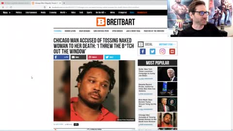 White Supreme Black Guy Kills Woman by Throwing Her Out a Window