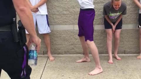 Willing Teens Get Pepper-Sprayed