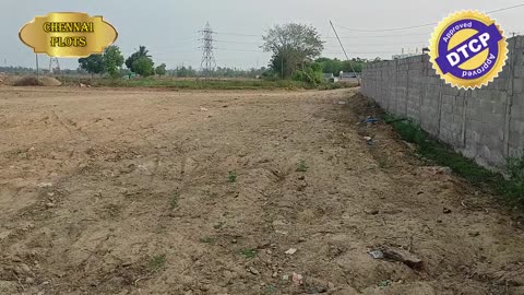 DTCP approved commercial plots for sale at OMR - Near Thiruporur Bus Stand #chennaiplots