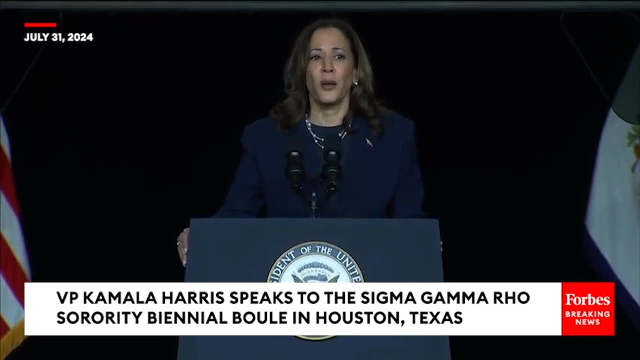 Kamala Harris Speaks To Historically Black Sorority After Trump Questions Her Black Identity | FULL