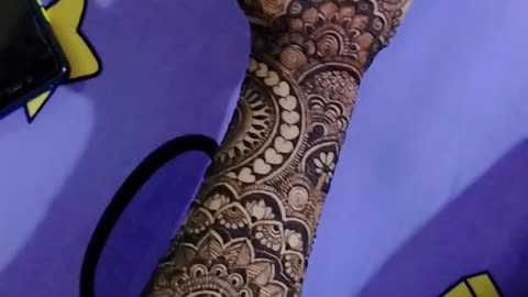 Mehndi art