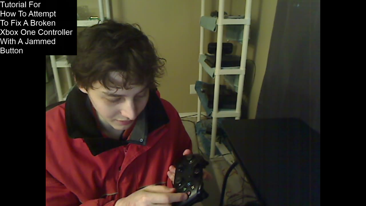 Outtake #79 Of The Attempt To Fix A Broken Xbox One Controller With A Jammed Button