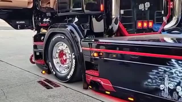 Big truck driver starts truck # repair # truck # auto repair