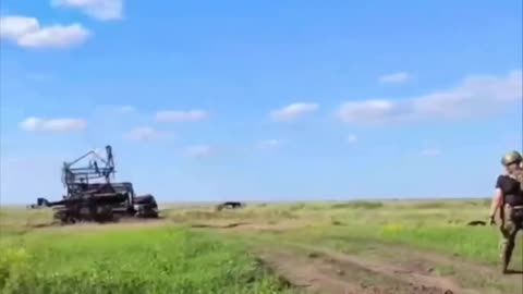 Destroyed Russian Vehicles Litter the Countryside