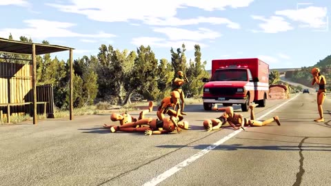 Rollover and Car Crashes #01 [BeamNG.Drive]