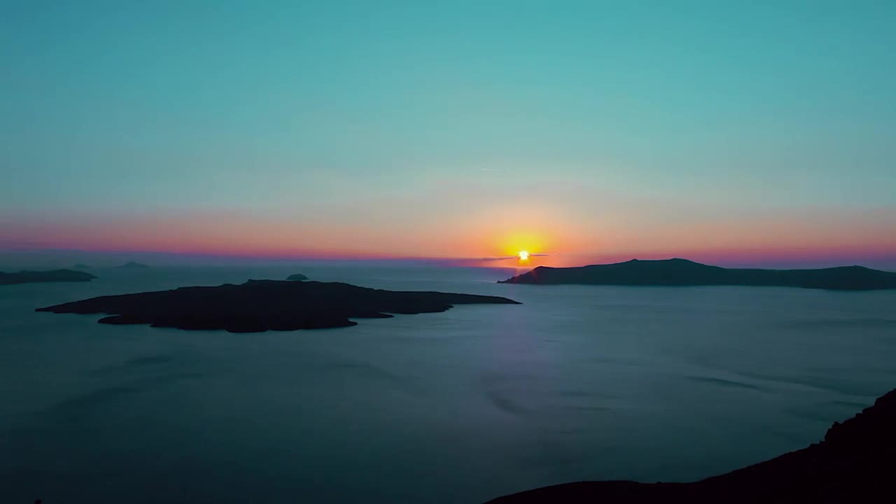 Santorini !!! The most beautiful sunset in the world.