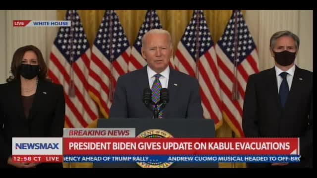 Joe Biden Slurs Words, Stutters, Has Brain Freeze During Afghan Speech